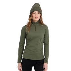 Spodnie narciarskie dla kobiet Protest Lullaby Softshell. Zielone spodnie narciarskie Protest, l, bez wzorów, z dżerseju, narciarskie. Za 552.50 zł.