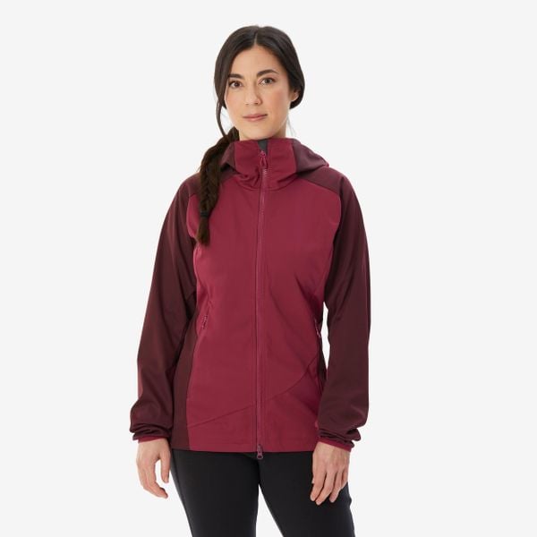 Kurtka softshell damska Simond Alpinism. Fioletowe kurtki narciarskie SIMOND, l, bez wzorów, z materiału, bez kaptura, narciarskie. Za 249.99 zł.