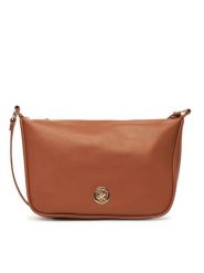 Beverly Hills Polo Club Torebka C-BHPC-L-001-08 Brązowy. Brązowe torebki klasyczne Beverly Hills Polo Club, bez wzorów, z materiału, bez dodatków. Za 159.99 zł.