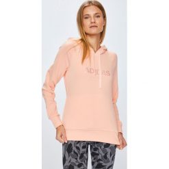 Adidas Performance - Bluza. Pomarańczowe bluzy adidas Performance, s, z aplikacjami, z bawełny, z kapturem. W wyprzedaży za 189.90 zł.