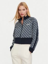 Guess Bluza V4BQ10 KCHW0 Granatowy Regular Fit. Niebieskie bluzy sportowe Guess, xl, z aplikacjami, z syntetyku, bez kaptura. Za 299.99 zł.