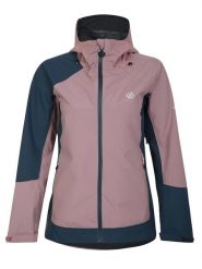 Dare 2b Kurtka przeciwdeszczowa "Traversing" w kolorze szaroróżowo-miętowym rozmiar: 42. Różowe kurtki sportowe Dare 2b, s, bez wzorów, z materiału, bez kaptura, outdoorowe. Za 305.29 zł.