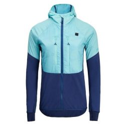 Bluza damska z kapturem Silvini Asprino. Niebieskie bluzy sportowe Silvini, s, bez wzorów, z elastanu, z kapturem. Za 559.99 zł.