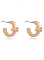 Coach Kolczyki 37560724 Złoty. Żółte kolczyki Coach, metalowe. Za 319.99 zł.