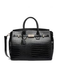 Nine West Torebka CEO-Melia-LDA8377 Czarny. Czarne torebki klasyczne Nine West, bez wzorów, z materiału, bez dodatków. Za 279.99 zł.