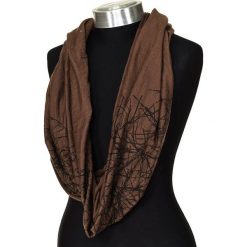 Buff Szal-koło w kolorze brązowym ze wzorem - (D)77 x (S)62 cm rozmiar: onesize. Brązowe szaliki Buff, bez wzorów, z materiału. Za 97.05 zł.