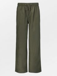 Becksöndergaard Spodnie przeciwdeszczowe "Solid Maggie" w kolorze khaki rozmiar: S. Brązowe spodnie dresowe Becksöndergaard, s, bez wzorów, outdoorowe. Za 118.84 zł.