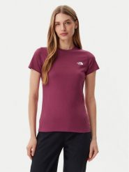 The North Face T-Shirt Simple Dome NF0A87NH Różowy Regular Fit. Czerwone t-shirty The North Face, xs, bez wzorów, z bawełny, bez kołnierzyka, bez ramiączek. Za 99.99 zł.