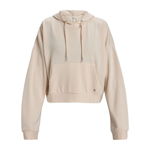 Bluza z kapturem dla Kobiety SURFING BY DAYLIGHT Beżowy. Brązowe bluzy Roxy, na zimę, m, bez wzorów, z elastanu, z kapturem. Za 249.99 zł.