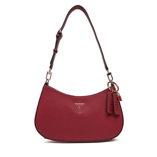 Torebka Guess. Czerwone torebki klasyczne Guess, z aplikacjami, bez dodatków. Za 359.99 zł.