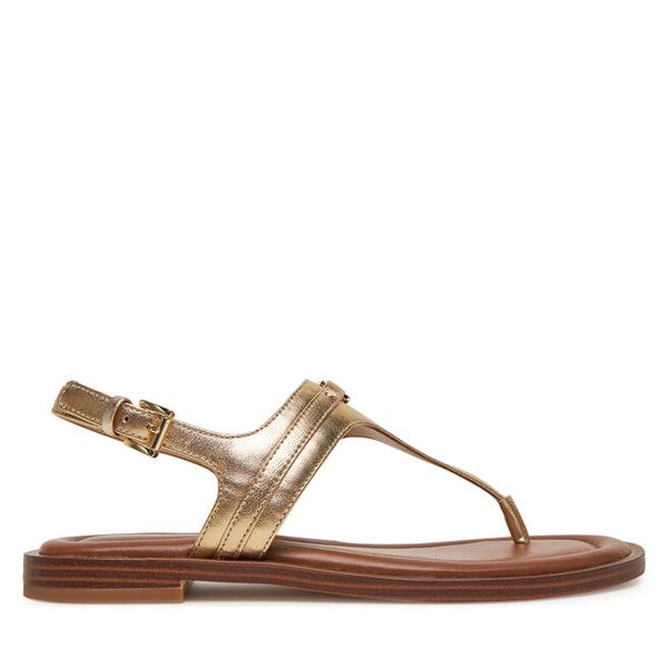 Sandały MICHAEL Michael Kors. Żółte sandały MICHAEL Michael Kors, bez wzorów, bez obcasa, bez zapięcia. Za 378.99 zł.