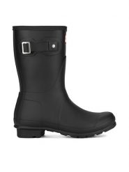 Hunter Kalosze HFRW0009242 Czarny. Czarne kalosze Hunter, bez wzorów, z kauczuku. Za 399.99 zł.