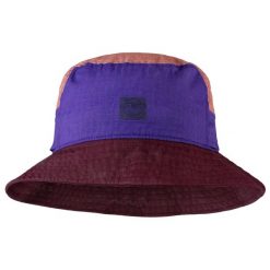 Czapka dla dorosłych Buff Sun Bucket Hat. Fioletowe czapki Buff, bez wzorów, z bawełny. Za 129.99 zł.