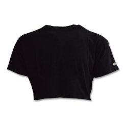 Koszulka Champion Crewneck Croptop T-shirt NBK. Czarne t-shirty Champion, l, bez wzorów, bez kołnierzyka, bez ramiączek. Za 126.00 zł.