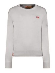 Geographical Norway Sweter w kolorze szarym rozmiar: S. Szare swetry Geographical Norway, s, bez wzorów, bez ramiączek. Za 96.83 zł.