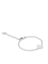 Guess Bransoletka JUBB06 088JW Srebrny. Szare bransoletki Guess, metalowe. Za 189.99 zł.
