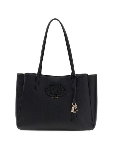 Guess Torebka HWBG99 05230 Czarny. Czarne shopper Guess, z aplikacjami, ze skóry, bez dodatków. Za 640.99 zł.