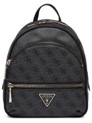 Guess Plecak w kolorze czarnym - 21 x 27 x 10 cm rozmiar: onesize. Czarne plecaki Guess, z aplikacjami, z materiału. Za 468.95 zł.