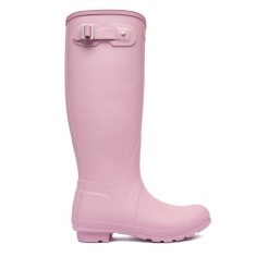 Kalosze Hunter. Czerwone kalosze Hunter, bez wzorów. Za 489.99 zł.