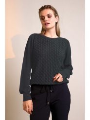 &Co Woman Sweter "Bunty" w kolorze antracytowym rozmiar: M. Czarne swetry &Co Woman, m, bez wzorów, bez ramiączek. Za 128.02 zł.