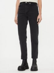 Tommy Hilfiger Jeansy Classic WW0WW40288 Czarny Straight Fit. Czarne jeansy TOMMY HILFIGER, bez wzorów. Za 409.99 zł.