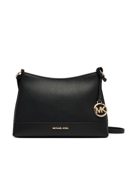 MICHAEL Michael Kors Torebka 32S6G3PC1V Czarny. Czarne listonoszki MICHAEL Michael Kors, bez wzorów, ze skóry, bez dodatków. Za 624.99 zł.