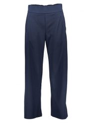 JDY Spodnie "Louisville Catia Life" w kolorze granatowym rozmiar: XS/L30. Niebieskie spodnie materiałowe JDY, l, bez wzorów, z materiału. Za 66.16 zł.