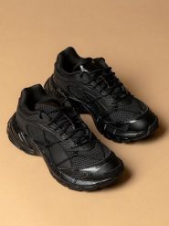 Puma Sneakersy "Velophasis" w kolorze czarnym rozmiar: 38,5. Czarne trampki Puma, bez wzorów, bez zapięcia. Za 244.80 zł.