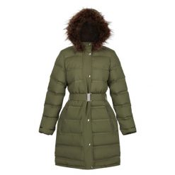Kurtka Zimowa Parka Termiczna Damska Daleyza. Brązowe parki Regatta, na zimę, xl, sportowe, bez kaptura. Za 202.99 zł.