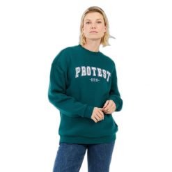 Bluza damska Protest Izzy. Niebieskie bluzy Protest, na zimę, bez wzorów, bez kaptura. Za 241.00 zł.