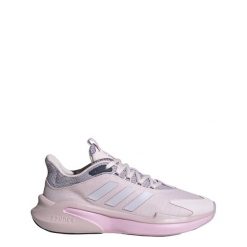AlphaEdge + Shoes. Czerwone obuwie sportowe Adidas, z materiału, bez zapięcia. Za 315.00 zł.