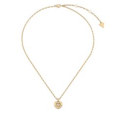 Naszyjnik Guess. Żółte naszyjniki Guess, złote. Za 269.99 zł.