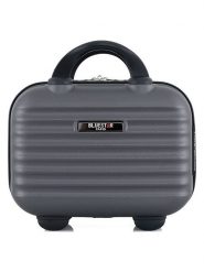BlueStar Kosmetyczka "Brazilia-k" w kolorze antracytowym - 30 x 23 x 16 cm rozmiar: onesize. Czarne kufry i kosmetyczki BlueStar, bez wzorów, z materiału, bez dodatków. Za 60.99 zł.
