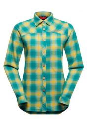 LA SPORTIVA Koszula funkcyjna "Rambler" w kolorze zielono-żółtym rozmiar: S. Zielone koszule La Sportiva, s, bez wzorów, z bawełny, bez kołnierzyka, bez ramiączek. Za 236.61 zł.