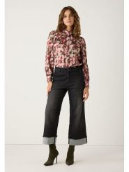 More & More Dżinsy - Culotte fit - w kolorze czarnym rozmiar: 38. Czarne jeansy More & More, bez wzorów, z podwyższonym stanem. Za 164.45 zł.