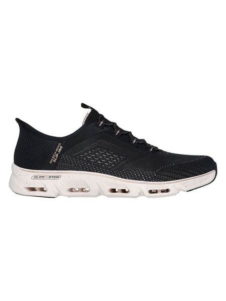 Skechers Sneakersy "Glide-Step Gratify - Pace" w kolorze czarnym rozmiar: 35. Czarne trampki Skechers, bez wzorów, z materiału, bez zapięcia. Za 274.95 zł.