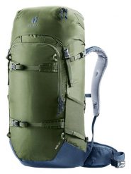 Deuter Plecak "Rise 34+" w kolorze oliwkowym na rakiety śnieżne - 28 x 72 x 23 cm rozmiar: onesize. Brązowe plecaki Deuter, bez wzorów, z materiału. Za 506.32 zł.