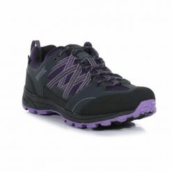 Buty trekkingowe damskie Samaris Low II Regatta. Fioletowe trekkingi Regatta, z gumy, trekkingowe. W wyprzedaży za 282.75 zł.