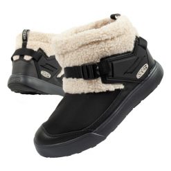 Buty śniegowce damskie Keen Hoodromeo Mini. Czarne trapery i śniegowce Keen, z materiału. Za 322.81 zł.