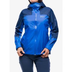 Kurtka przeciwdeszczowa damska Helly Hansen Verglas 2L Shell Jacket. Niebieskie kurtki sportowe Helly Hansen, l, bez wzorów, bez kaptura, trekkingowe. Za 1,037.00 zł.