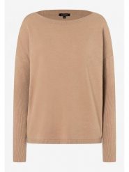 More & More Sweter w kolorze beżowym rozmiar: 42. Brązowe swetry More & More, bez wzorów, bez ramiączek. Za 121.45 zł.