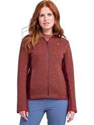 Schöffel Kurtka polarowa "Oberau" w kolorze czerwonym rozmiar: 38. Czerwone kurtki sportowe Schöffel, bez wzorów, z materiału, bez kaptura, outdoorowe. Za 174.43 zł.