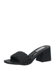 Steve Madden Klapki w kolorze czarnym rozmiar: 40. Czarne klapki Steve Madden, bez wzorów, z otwartym noskiem, bez obcasa. Za 184.89 zł.