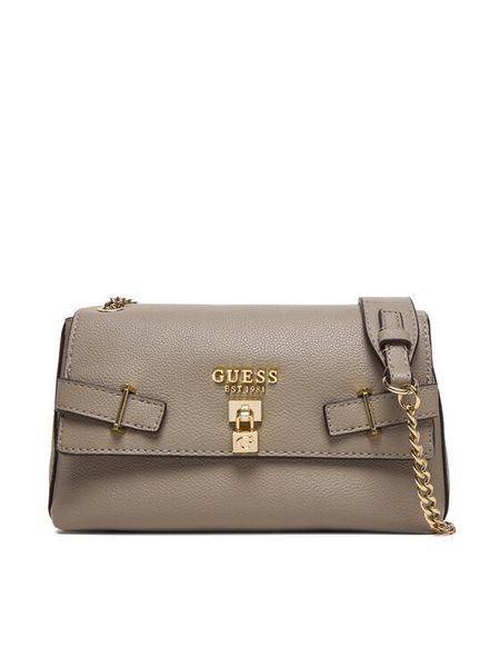 Guess Torebka Yesba HWBG78 33210 Brązowy. Brązowe torebki klasyczne Guess, z aplikacjami, ze skóry, bez dodatków. Za 589.99 zł.