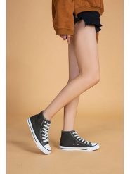 Foreverfolie Sneakersy w kolorze czarnym rozmiar: 41. Czarne trampki Foreverfolie, bez wzorów, za kostkę, bez zapięcia. Za 92.21 zł.