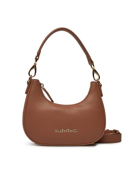 Valentino Torebka Zero VBS7B305 Brązowy. Brązowe torebki klasyczne Valentino, bez wzorów, ze skóry, bez dodatków. Za 315.99 zł.