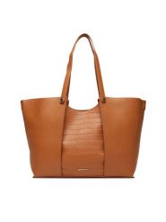 Gino Rossi Torebka C-LX10146 Brązowy. Brązowe torebki klasyczne Gino Rossi, bez wzorów, z materiału, bez dodatków. Za 329.99 zł.