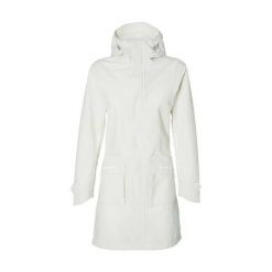 Wodoodporna parka dla kobiet Basil mosse. Białe parki BASIL, s, z materiału, klasyczne, bez kaptura. Za 491.50 zł.