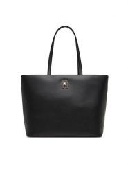 Tommy Hilfiger Torebka AW0AW17528 Czarny. Czarne shopper TOMMY HILFIGER, bez wzorów, ze skóry, bez dodatków. Za 679.99 zł.