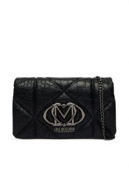 LOVE MOSCHINO Torebka JC4043PP1PLF1000 Czarny. Czarne torebki klasyczne Love Moschino, bez wzorów, ze skóry, bez dodatków. Za 789.99 zł.